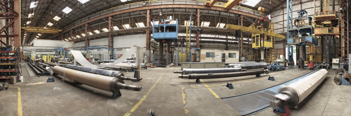 roval facility for cotton roll cover